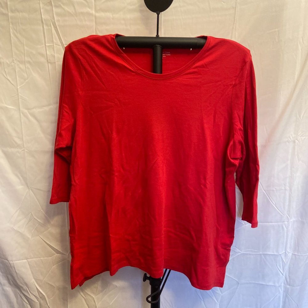Coldwater Creek Red Long Sleeve